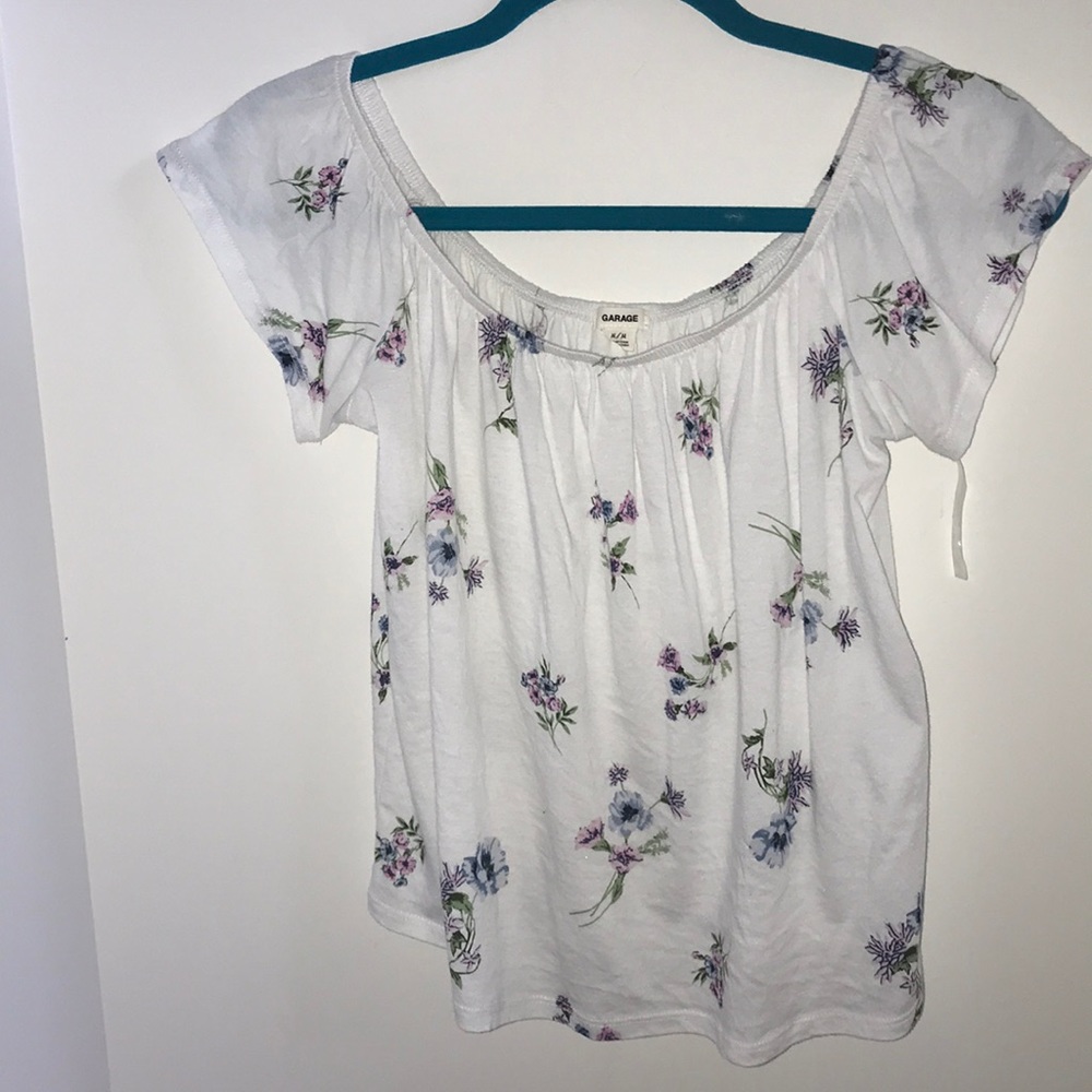 off the shoulder shirt